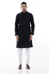 Men's Premium Panjabi (Black)